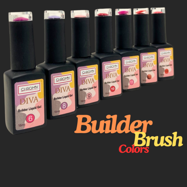 BUILDER BRUSH N. 13 - Costruttore colorato ml. 15 - immagine 2